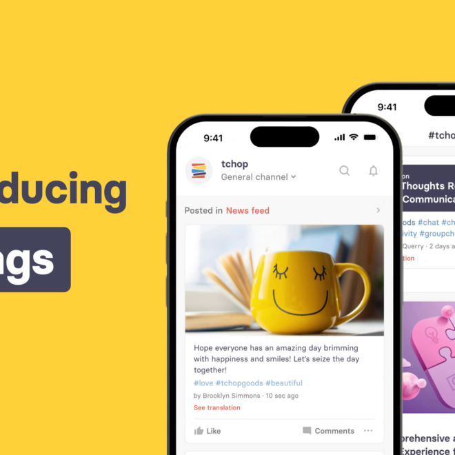 Introducing “Tags” for better content management and engagement