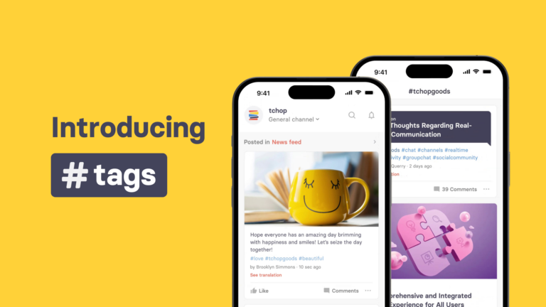 Introducing “Tags” for better content management and engagement